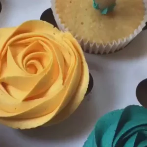 2D NOZZLE SILVER STAINLESS STEEL ROSE FLOWER