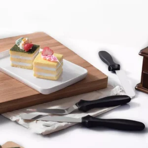 3 SET STAINLESS STEEL CAKE SPATULA PALETTE KNIFE ICING SPATULA