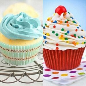 100 PCS CUPCAKE MUFFIN PAPER LINER BAKING CUPS