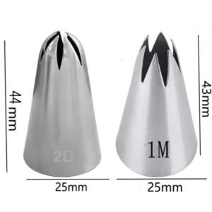 1M AND 2D NOZZLE STAINLESS STEEL 10PCS PIPING PAGE