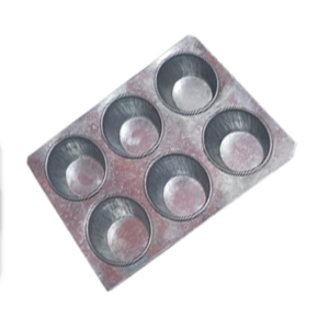 6CAVITY CUPCAKE TRAY